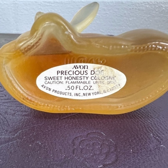 Vintage Avon deer bottle fragrance Fawn precious doe Swwet Honesty collectible - Picture 5 of 6